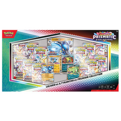 Lucario ex & Tyranitar ex Premium Collection Evoluciones Prismáticas | Prismatic Evolutions