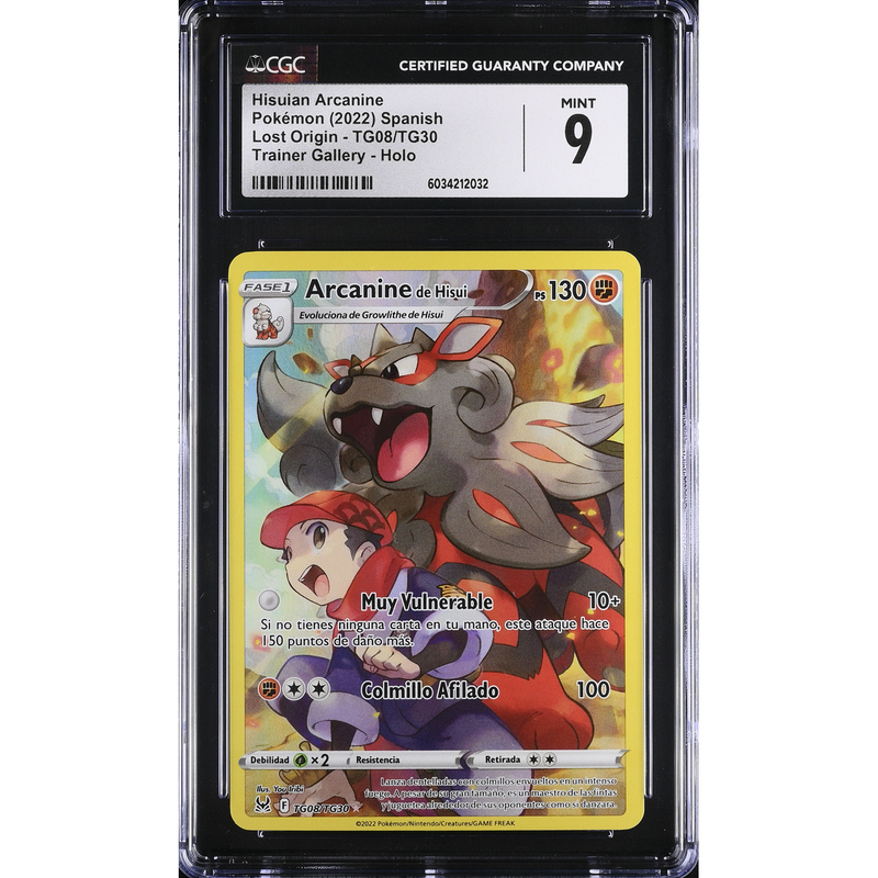 Hisuian Arcanine (LOR TG08) Origen Perdido Pokemillon 001