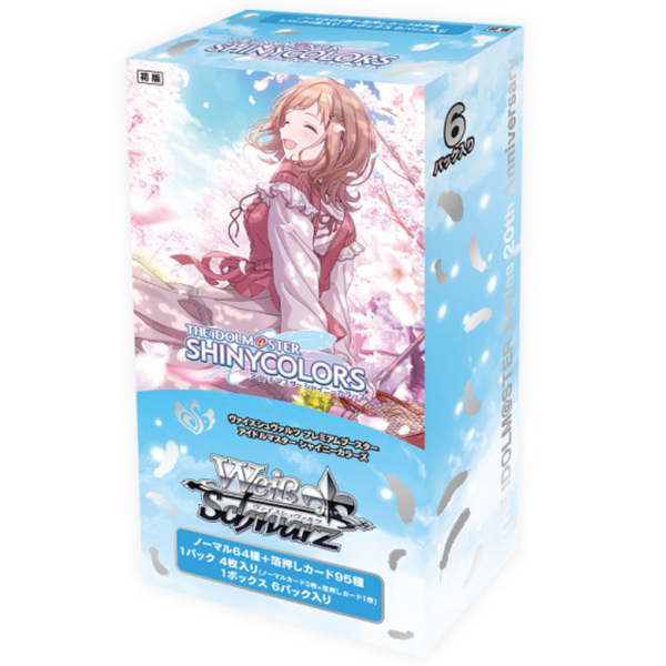 Weiss Schwarz | Booster Box 6 Sobre The Idolm@ster Shinycolors Premium