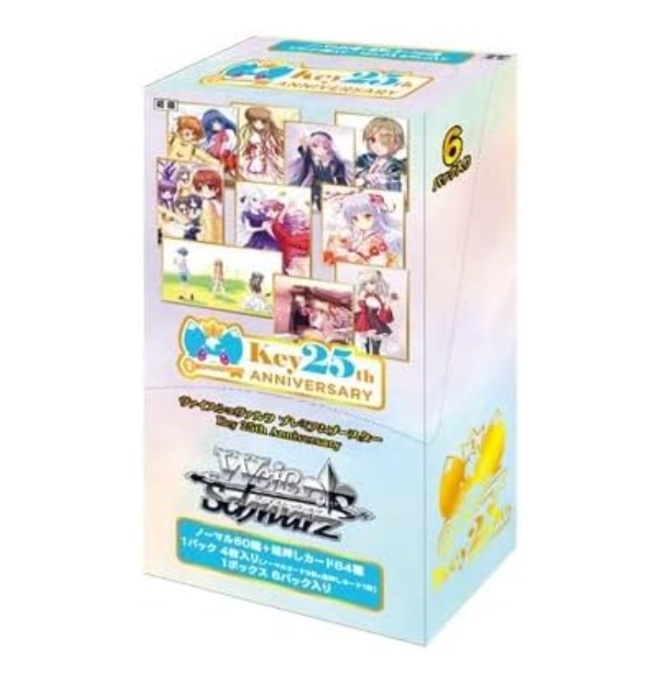 Weiss Schwarz | Booster Box 6 Sobre Key 25th Anniversary Premium