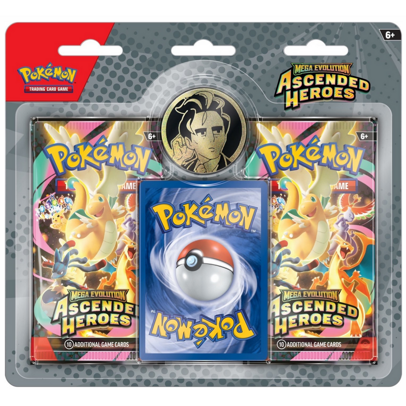 Blister 2 Sobres Enhanced Héroes Ascendentes | Ascended Heroes Pokemillon 001