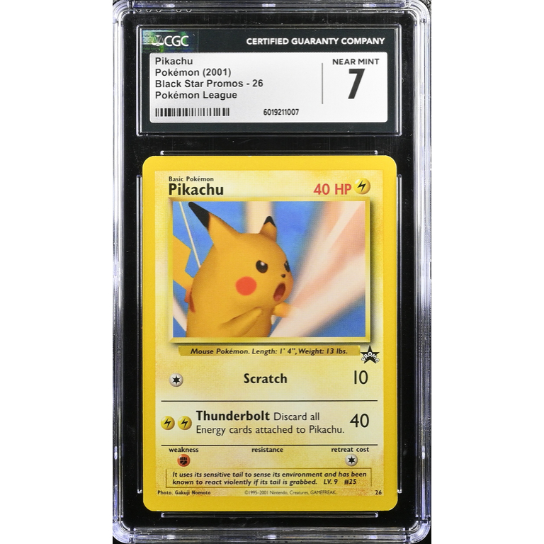 Pikachu (WP 26) Wizards Black Star Promo Pokemillon 001