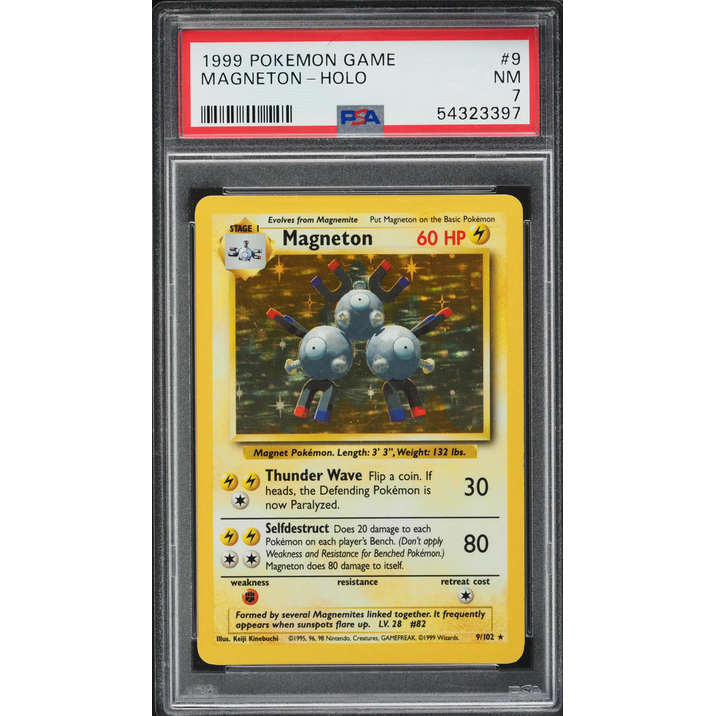 Magneton (BS 9) Base Set Pokemillon 001