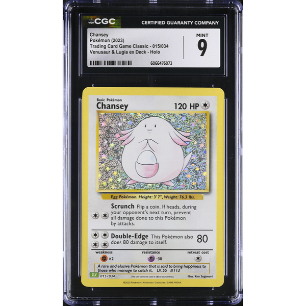 Chansey (CLV 015) Pokémon Trading Card Game Classic