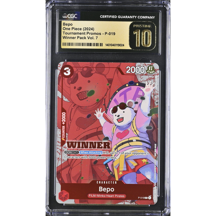 Bepo (P-019) (V.3) Promos Pokemillon 001