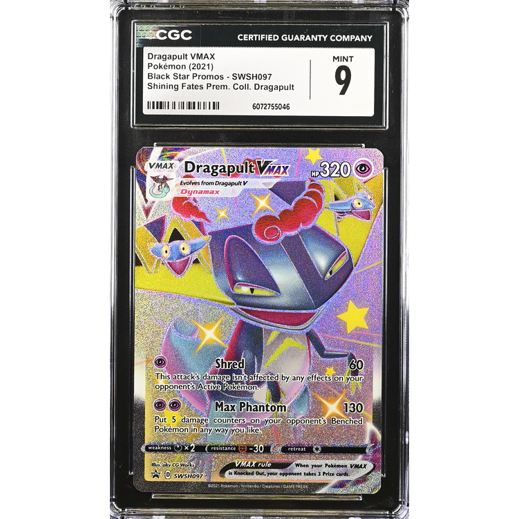 Dragapult VMAX (SWSH 097) SWSH Black Star Promos Pokemillon 001