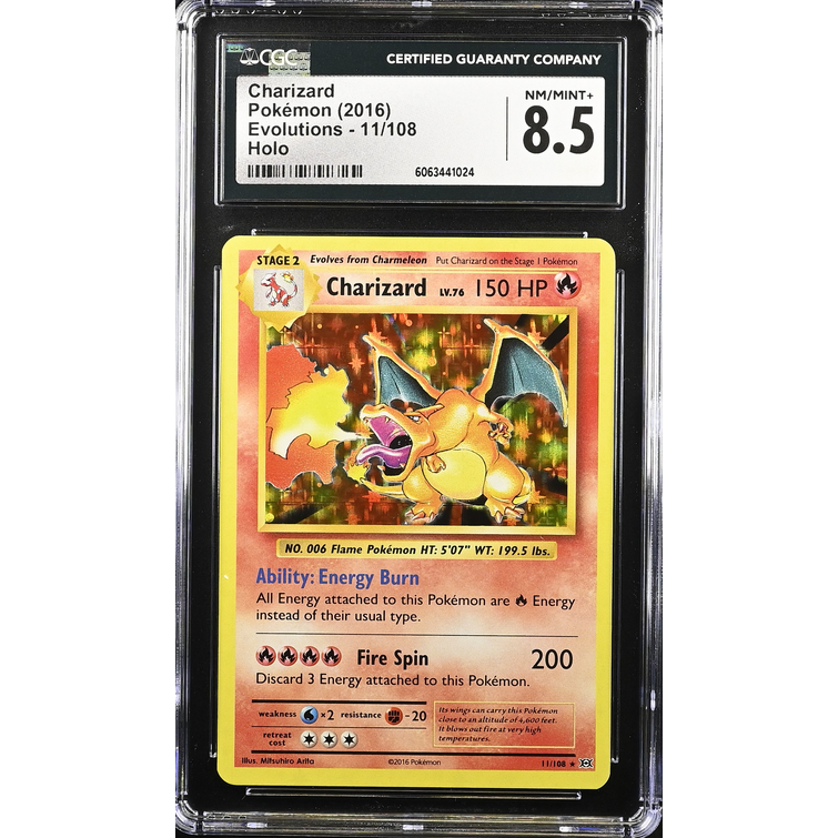 Charizard (EVO 11) Evolutions Pokemillon 001
