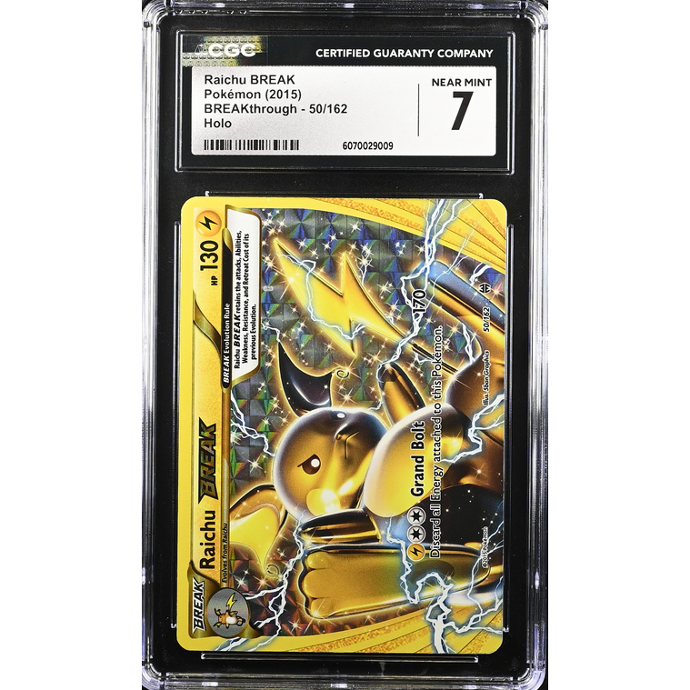 Raichu BREAK (BKT 50) BREAKthrough Pokemillon 001