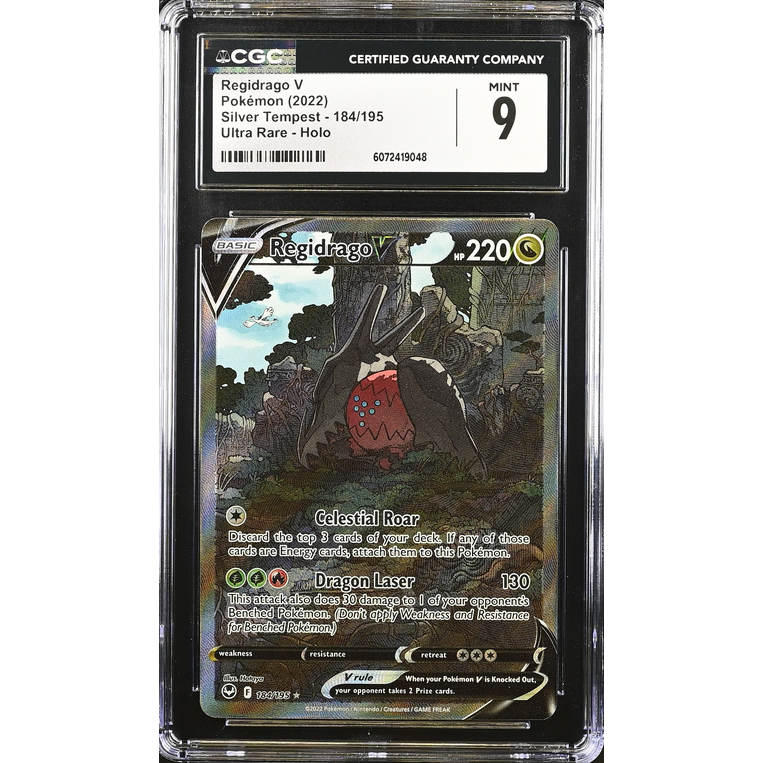 Regidrago V (SIT 184) Silver Tempest Pokemillon 001