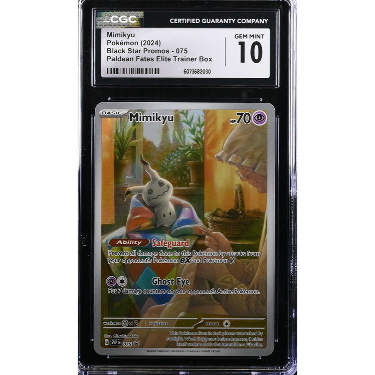 Mimikyu (SVP 075) SV Black Star Promos Pokemillon 001