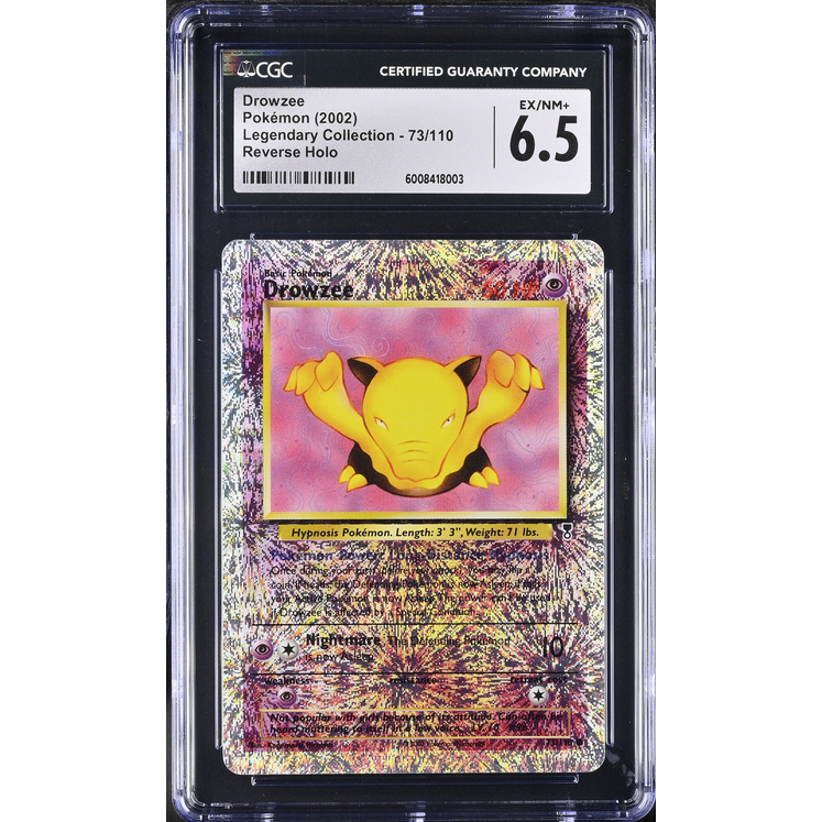 Reverse Drowzee (LC 73) Legendary Collection Pokemillon 001