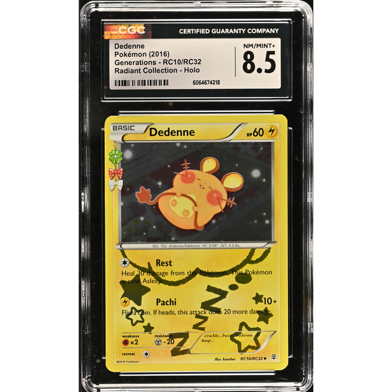 Dedenne Reverse (GEN RC10) Generations Pokemillon 001