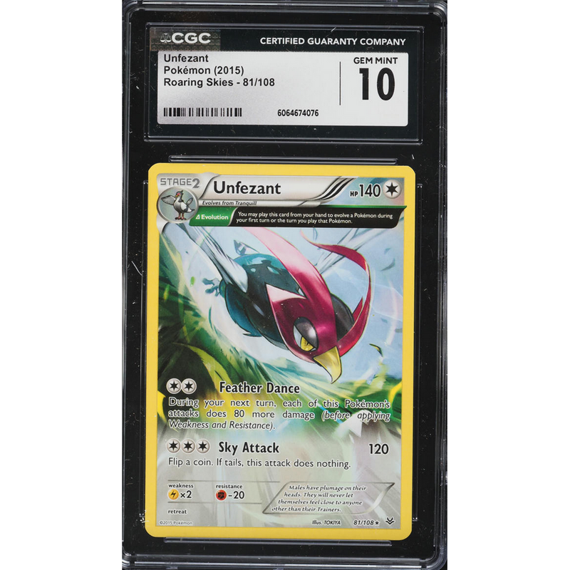 Unfezant (ROS 81) Roaring Skies Pokemillon 001