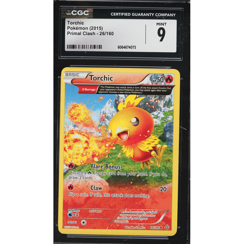 Torchic (PRC 26) Primal Clash Pokemillon 001