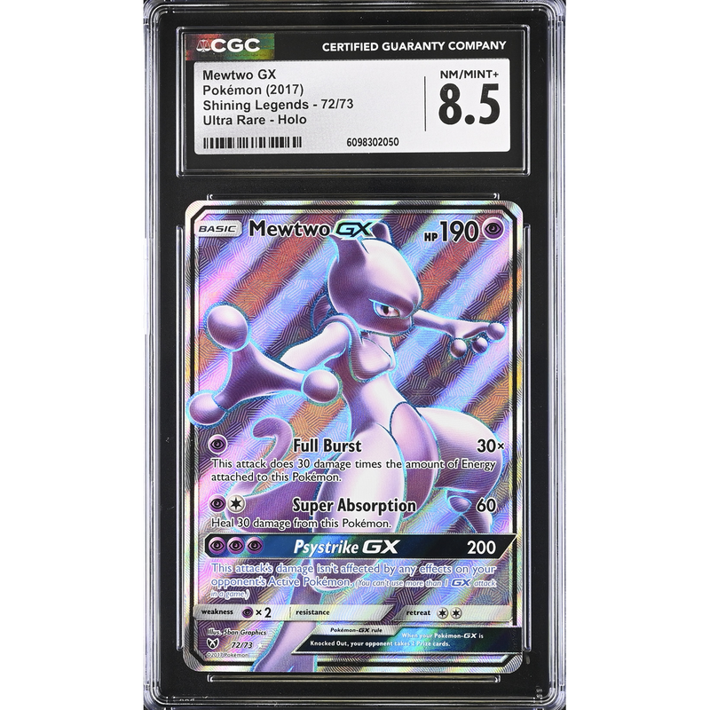 Mewtwo GX (SLG 72) Shining Legends Pokemillon 001