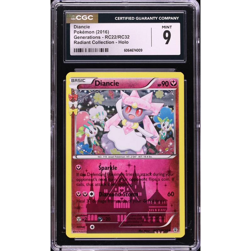 Diancie Reverse (GEN RC22) Generations Pokemillon 001