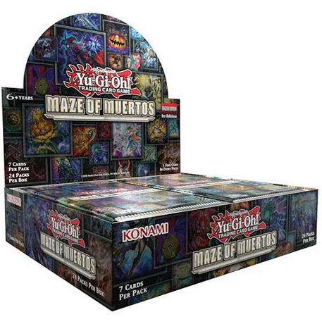 Yu-Gi-Oh! | Booster Box 24 Sobres Maze Of Muertos