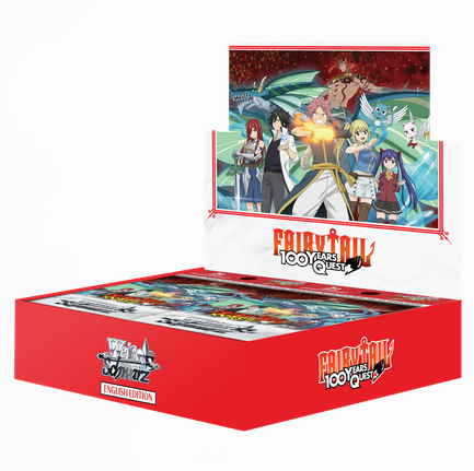 Weiss Schwarz | Booster Box 12 Sobres Fairy Tail 100 Years Quest