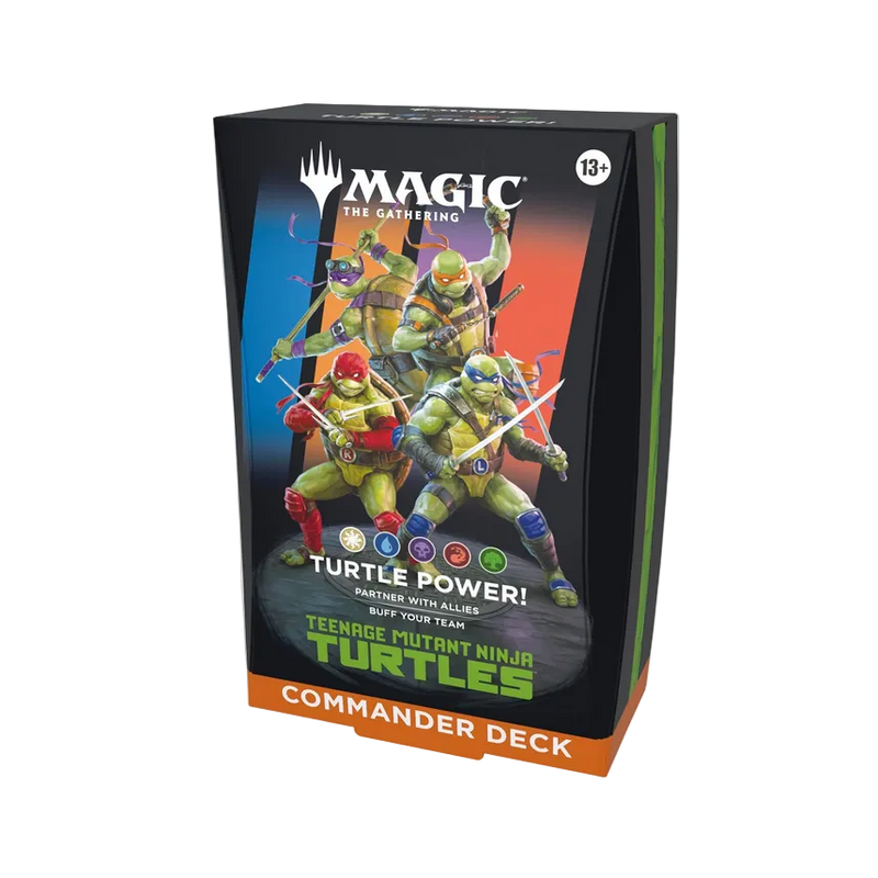 Magic x Teenage Mutant Ninja Turtles Commander Deck Turtle Power! Pokemillon 001