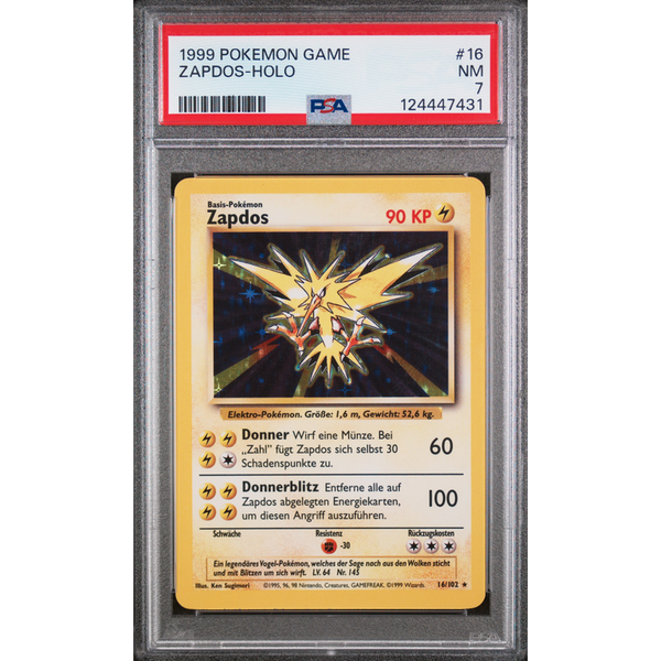 Zapdos (BS 16) Base Set Aleman