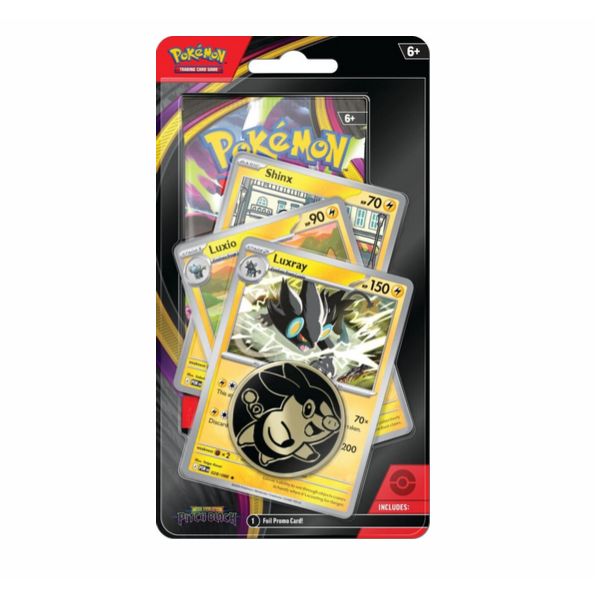 Blister Premium 1 Sobre Luxray Oscuridad Absoluta | Pitch Black