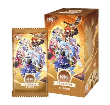 HoYoverse | Booster Box 18 Sobres Genshin Impact Serie 1