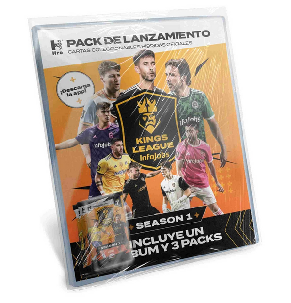 Kings League | Pack Album + 3 Sobres Season 1 2024