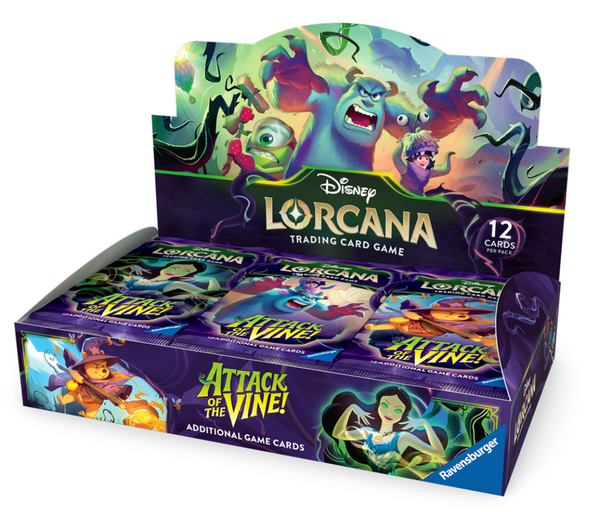 Disney Lorcana | Caja 24 Sobres Attack of the Vine!