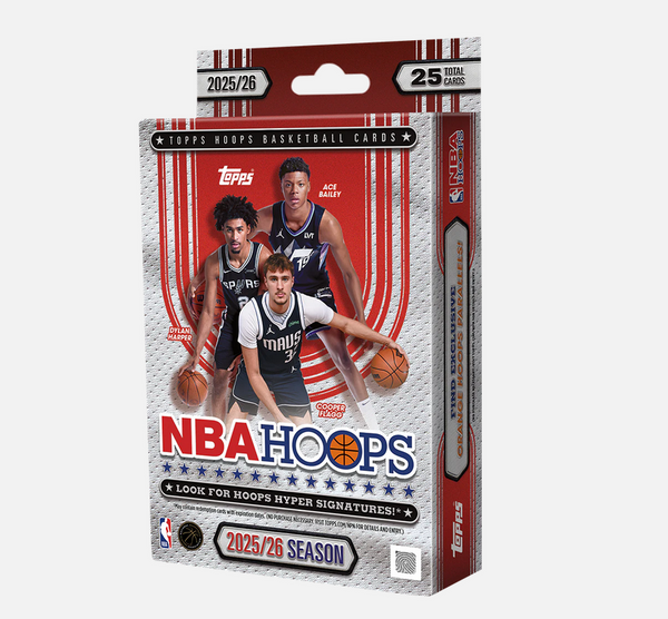 Topps | Hanger Box NBA Hoops Temp 2025/26 (25 cartas)