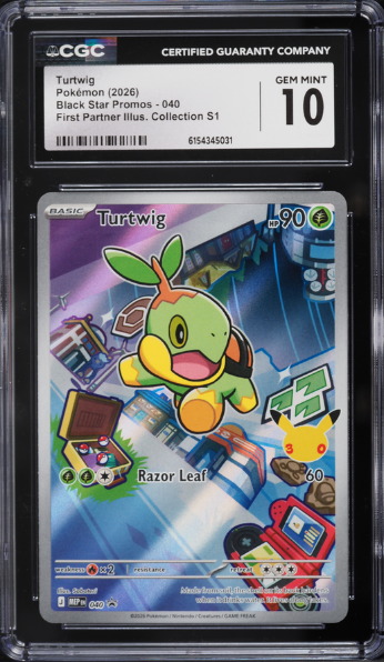 Turtwig (MEP 040) MEP Black Star Promo