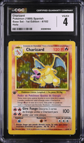 Charizard (BS 4) Base Set 1st Edition