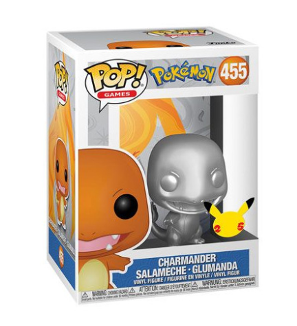 Funko Pop! | Charmander #455 - Pokémon 25º Aniversario