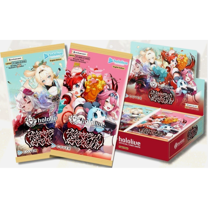 Holo Live | Booster Box 12 Sobre de Ayakashi Vermilion Pokemillon 001
