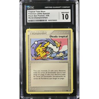 Tropical Tidal Wave (NP 36) Nintendo Black Star Promos