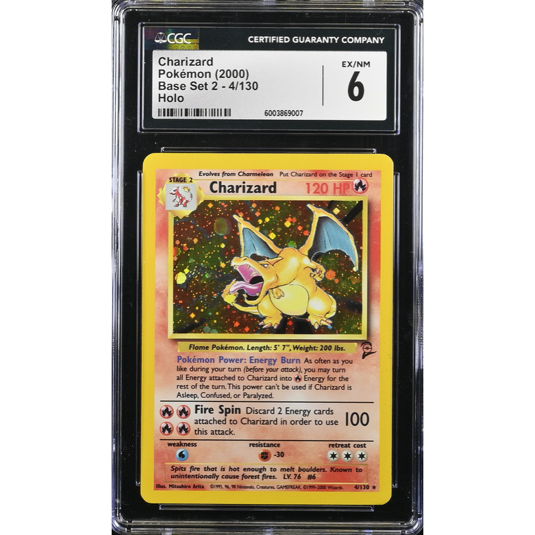Charizard (B2 4) Base Set 2 Pokemillon 001