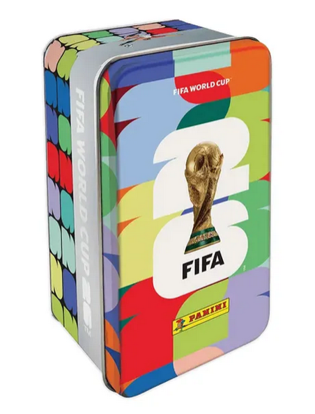 Panini | Tin Box de 16 sobres FIFA World Cup 2026 Sticker