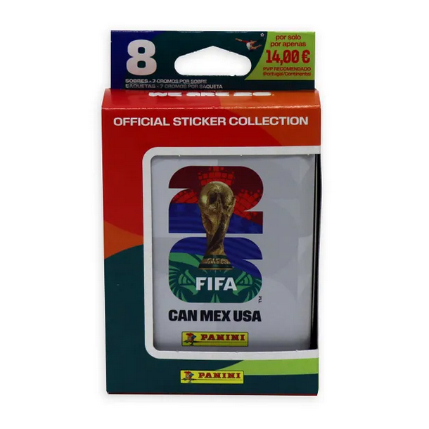 Panini | Pocket Box de 8 sobres FIFA World Cup 2026 Sticker Pokemillon 001