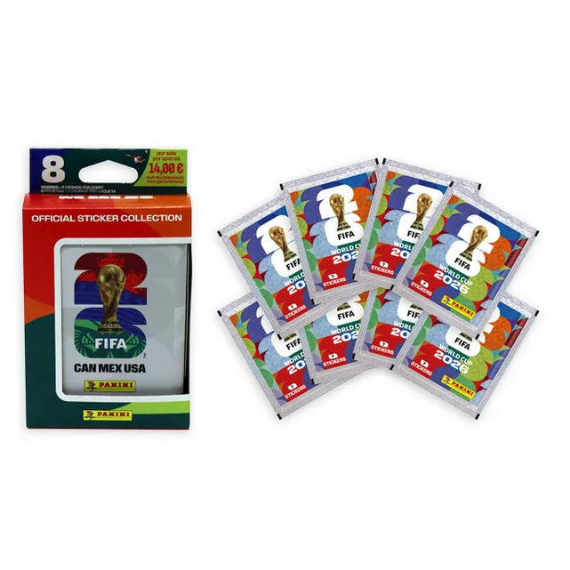 Panini | Pocket Box de 8 sobres FIFA World Cup 2026 Sticker Pokemillon 002