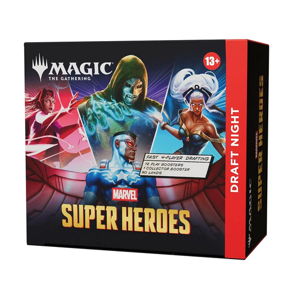 Magic Draft Night 13 Sobres Marvel Super Heroes Pokemillon 001