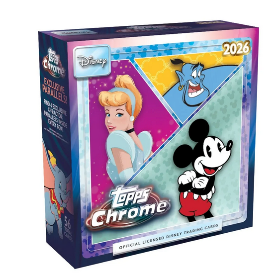 Topps | Mega Box Topps Chrome® Disney (54 Cartas) Pokemillon 001