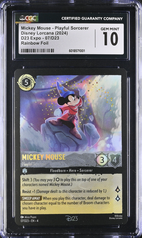 Disney Lorcana | Mickey Mouse - Playful Sorcerer D23 Expo 2024 Collector's Set