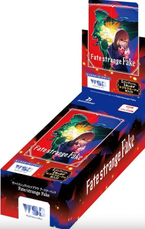 Weiss Schwarz blau | Booster Box 10 Sobres Fate/strange Fake
