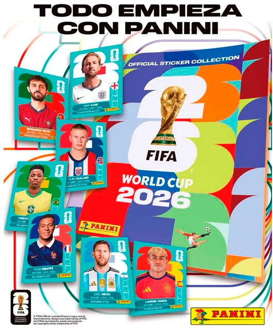 Panini | Álbum FIFA World Cup 2026 Sticker Pokemillon 001