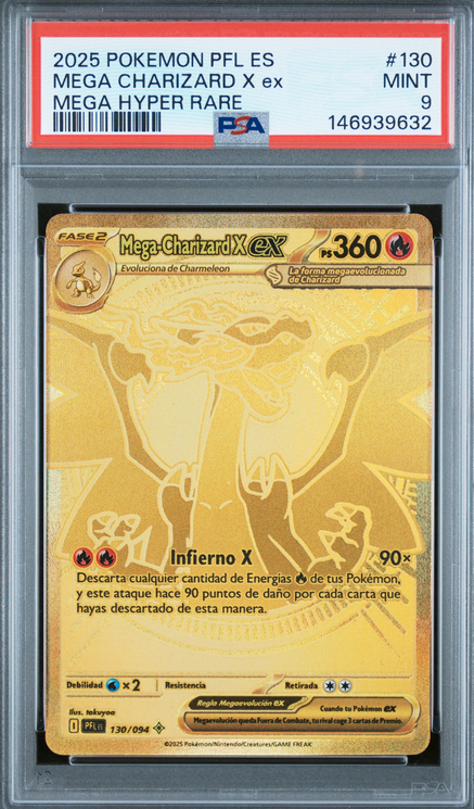 Mega Charizard X ex (PFL 130) Fuegos Fantasmales - Pokemillon - 01