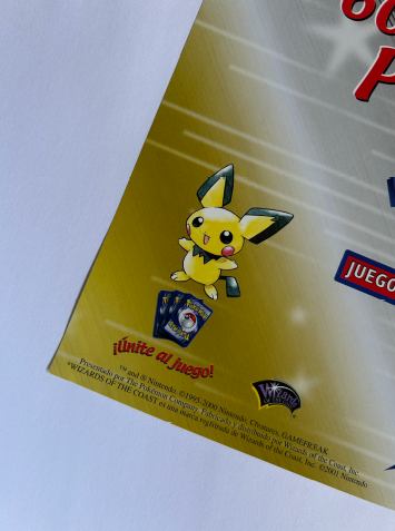 Poster Promocional Lanzamiento Neo Genesis 50 x 20 cm Pokemillon 002