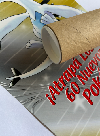 Poster Promocional Lanzamiento Neo Genesis 50 x 20 cm Pokemillon 003