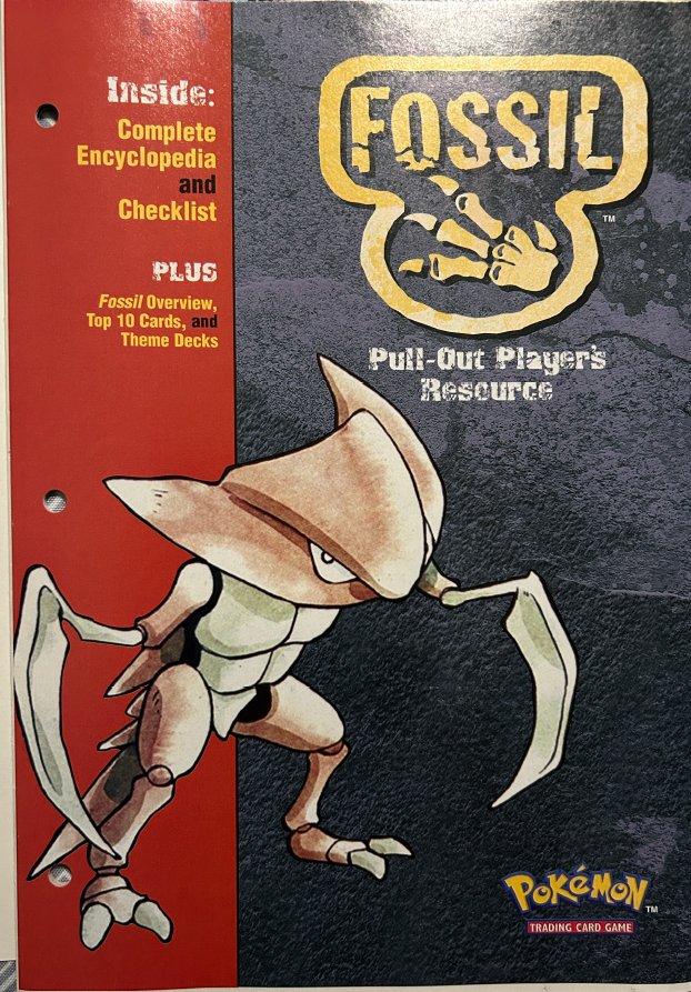 Revista Oficial de Pokémon Fossil - Wizard of the Coast Pokemillon 001
