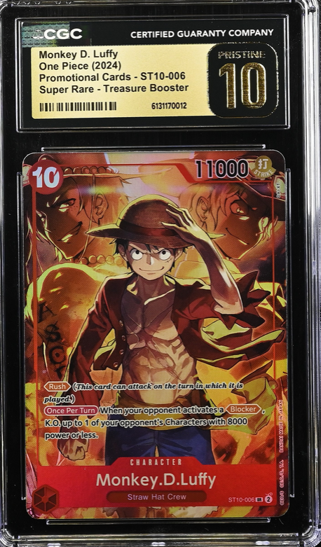 Monkey.D.Luffy (ST10-006) (V.1) Unnumbered Promos Pokemillon 001
