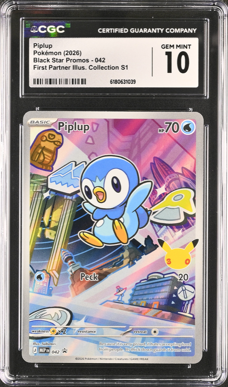 Piplup (MEP 042) MEP Black Star Promos Pokemillon 001