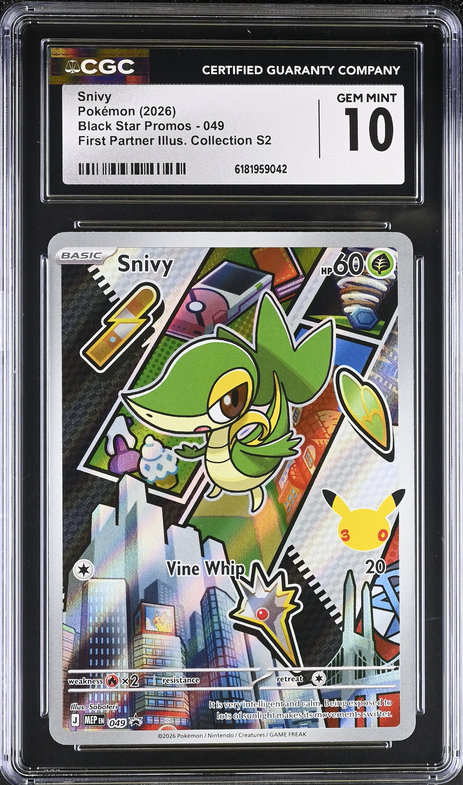 Snivy (MEP 049) MEP Black Star Promos Pokemillon 001